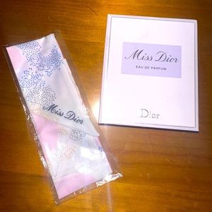 Authentic Miss Dior Rare Twilly and Parfume Set